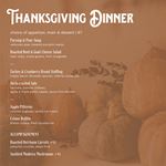 Thanksgiving Dinner at Maison Selby