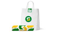 Get a $0 delivery fee when you order on the Subway App