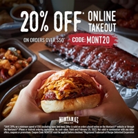 Get 20% off your online order over $50
