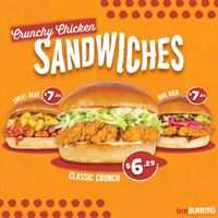 Crunchy Chicken Sandwiches