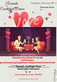 Valentine's Day Dinner for Two