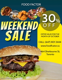 Weekend Sale Offer: Enjoy 30% Discount