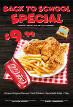 Back to School Special at Mom's Kitchen Korean Cuisine