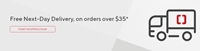 Free Next-Day Delivery, on orders over $35