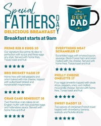 Treat Dad to a special meal at One Eyed Jack photo 1