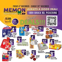 Memon Supermarket's Flyer from Friday, 4th November, till Sunday, 20th November photo 1