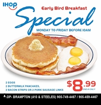 Early Bird Breakfast Special