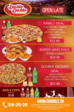 Latest Deals and Promotions at Double Double Pizza & Chicken - Kingston Road photo 1