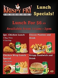 Lunch Specials