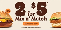 2 for $5 Mix n' Match