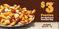 $3 Poutine at Burger King