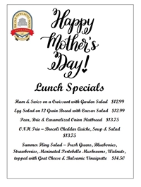 Mother's Day Lunch & Dinner Specials this Sunday at The Old Newcastle House Taps & Grill photo 1