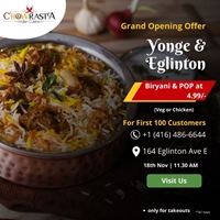 Grand Opening Offer - Young & Eglinton