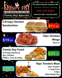 Family Day specials