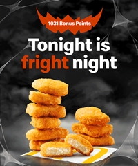Happy 1‍0.3‍1! Get 1‍03‍1 bonus points on 20 Chicken McNuggets®