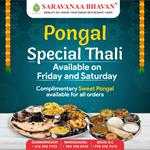 Pongal Special Thali at Saravanaa Bhavan Canada