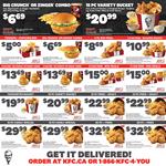 KFC Canada Coupon - Ontario