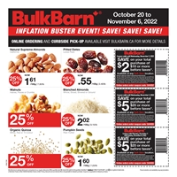 Save $2 to $5 Off Your Purchase with Coupons + 25% off Select Items at Bulk Barn photo 2