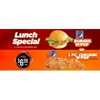 Lunch Special at Broast Chicken and Waffles