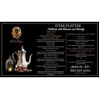 Iftar platter at The Maharaja