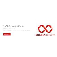 20GB for only $75/mo at Rogers for a limited time.