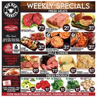 Weekly Specials at Big Red Market from Sept 9-Sept 15