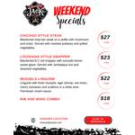 Weekend Special at One Eyed Jack Pub & Grill