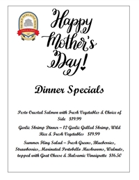 Mother's Day Lunch & Dinner Specials this Sunday at The Old Newcastle House Taps & Grill photo 2