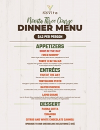 May Special Three Course Lunch and Dinner Menu at Novita Italian Cuisine photo 3