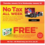 No TAX All Week at Real Canadian Superstore