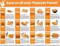 Popeyes Canada Deals, Freebies & Coupons 2022