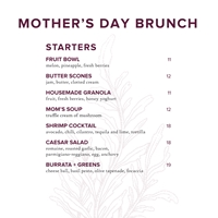Mother’s Day brunch at Luma photo 2