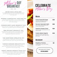 Portly Piper Pub Oshawa Mothers Day 20223 Menu