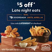 Save 5$ at Harveys Canada