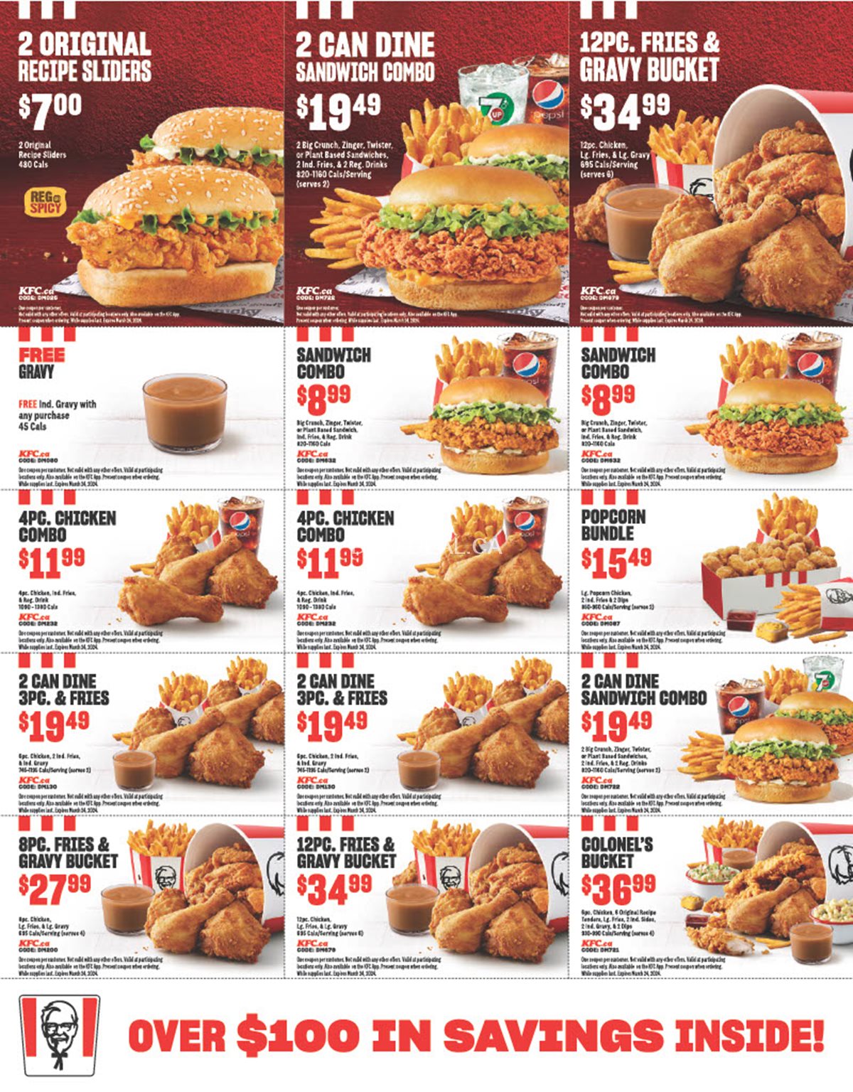 KFC Ontario North Bay Exclusive Coupons, Flyers, and Deals 2024 photo 2