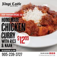 Thursday Specials at King's Castle Bar & Grill