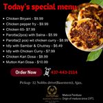Madurai Pandiyas Scarbrough Menu photo 3