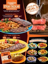Steak - Tacular Thursday at Jungle Jim's Eatery