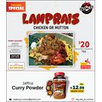LAMPRAIS Chicken or Mutton - Saturday Special From Big Boy JS Cuisine
