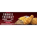Toonie Tuesday at KFC Canada 2022
