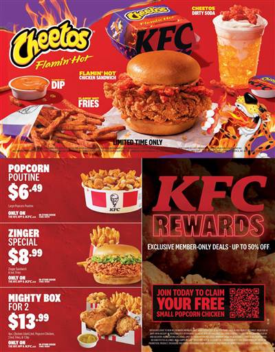 KFC Manitoba Coupons from $2.99, Expiring November 22, 2026 photo 1