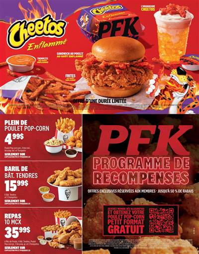 KFC Quebec Coupons: $5.49 Chicken and Fries Through November 22, 2026 photo 1