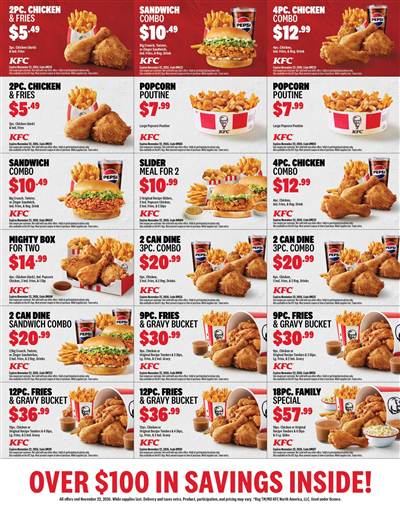 KFC Saskatchewan Coupons: Meals from $5.49, Expiring November 22, 2026 photo 2