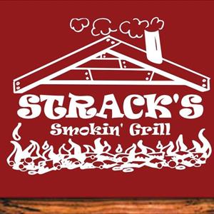 Strack's Smokin Grill logo