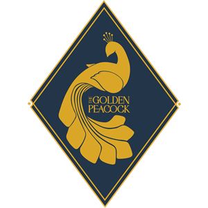 The Golden Peacock logo