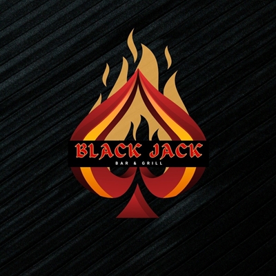 Black Jack Bar And Grill logo