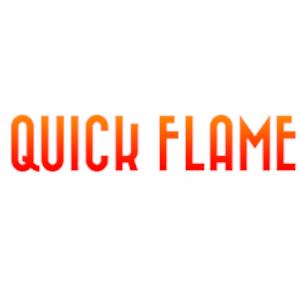 Quick Flame Restaurant and Bar logo