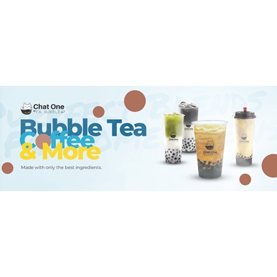 Chat One Bubble Tea logo
