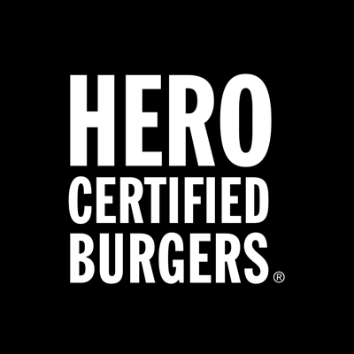 Hero Certified Burgers logo