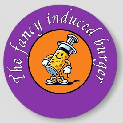 The Fancy Induced Burger logo
